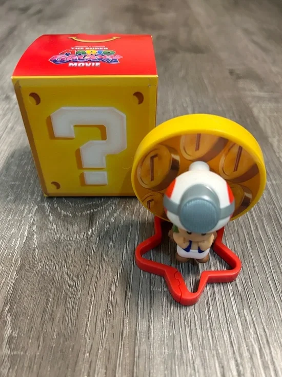 McDonald's | Toys | Mcdonalds The Super Mario Galaxy Toad Keychain ...